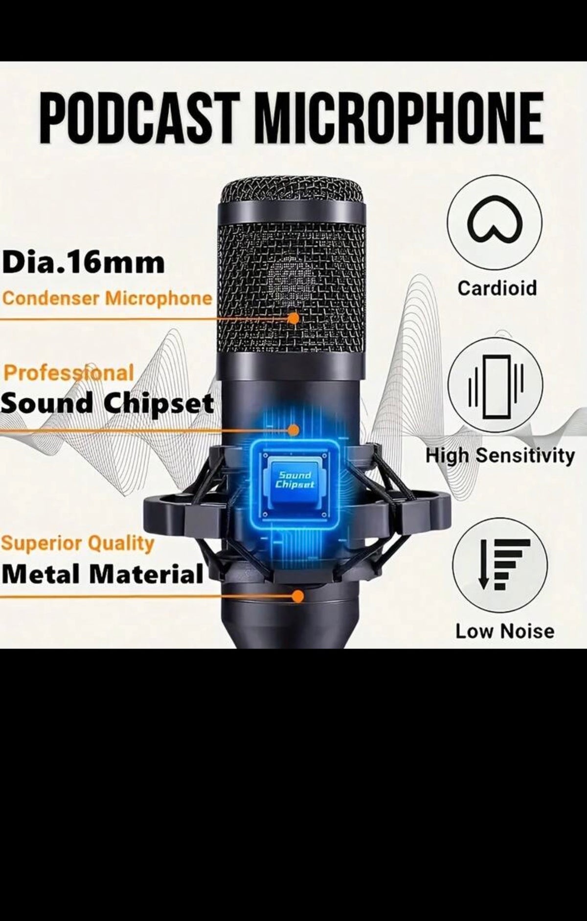 All-in-One Podcast Equipment Setup