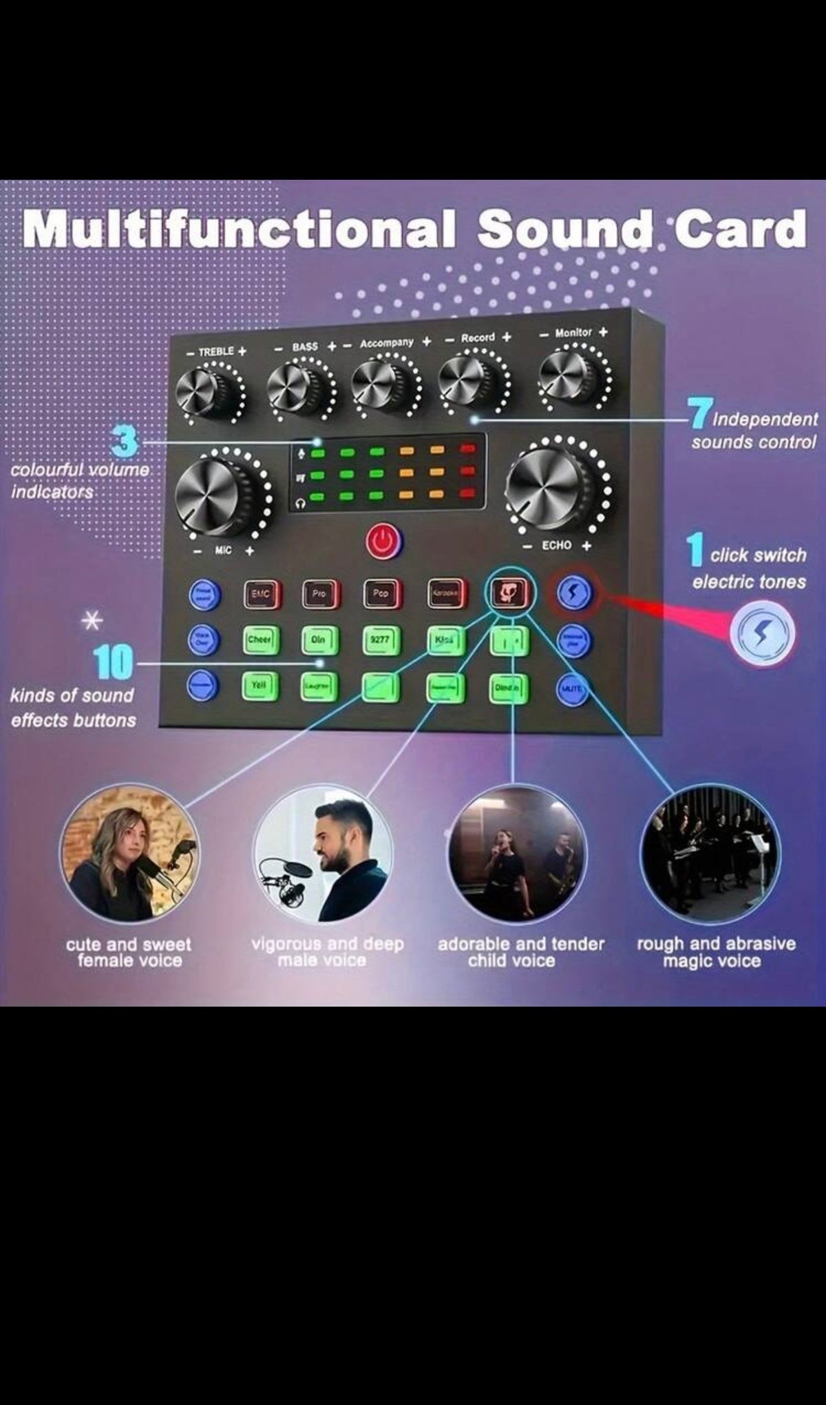 All-in-One Podcast Equipment Setup